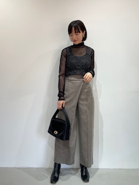 藤井さん（レディース・166cm）の夏コーディネート