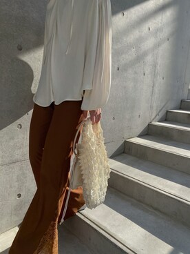 藤井さん（レディース・166cm）の春コーディネート