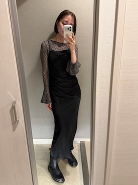 藤井さん（レディース・167cm）の冬コーディネート