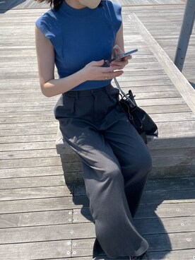 藤井さん(レディース・166cm)の秋コーディネート