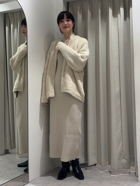 藤井さん(レディース・166cm)の秋コーディネート