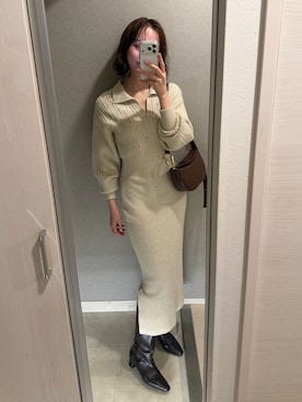 藤井さん（レディース・167cm）の秋コーディネート