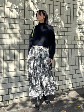 藤井さん(レディース・166cm)の秋コーディネート