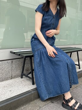 藤井さん(レディース・166cm)の春コーディネート