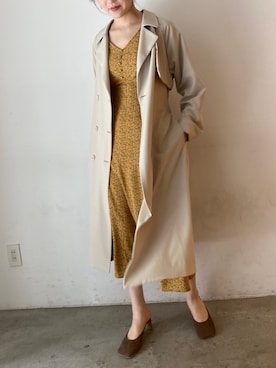 藤井さん（レディース・166cm）の秋コーディネート