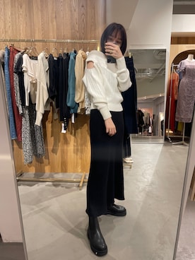 藤井さん（レディース・166cm）の秋コーディネート