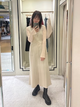 藤井さん（レディース・166cm）の秋コーディネート