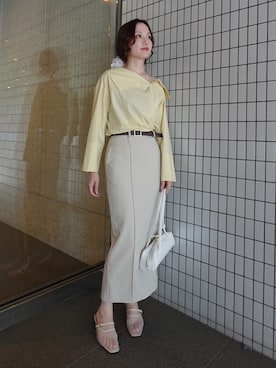 藤井さん(レディース・167cm)の秋コーディネート