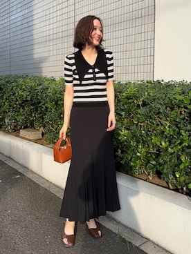 藤井さん（レディース・167cm）の冬コーディネート