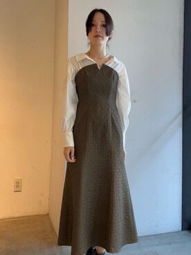 藤井さん(レディース・166cm)の冬コーディネート