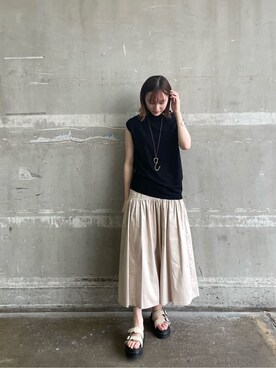 藤井さん（レディース・166cm）の夏コーディネート