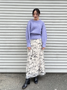 藤井さん（レディース・166cm）の冬コーディネート