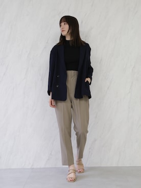 藤井さん（レディース・166cm）の春コーディネート