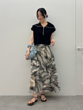 藤井さん（レディース・166cm）の春コーディネート