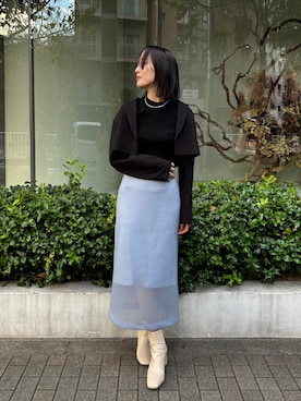 藤井さん（レディース・166cm）の秋コーディネート