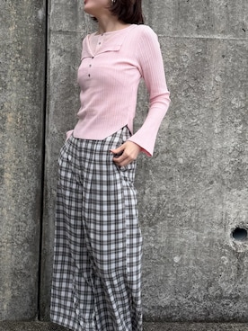 藤井さん（レディース・167cm）の冬コーディネート