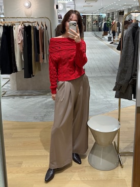 藤井さん（レディース・167cm）の秋コーディネート