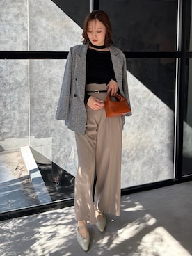 藤井さんのコーディネート