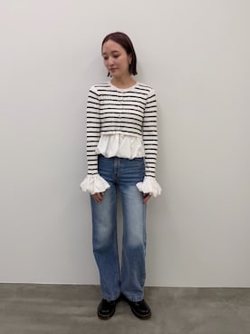 藤井さん(レディース・167cm)の秋コーディネート