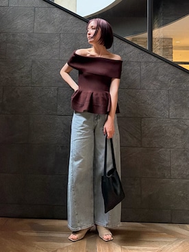 藤井さん(レディース・167cm)の夏コーディネート