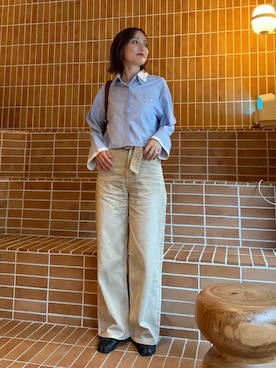 藤井さん(レディース・167cm)の夏コーディネート