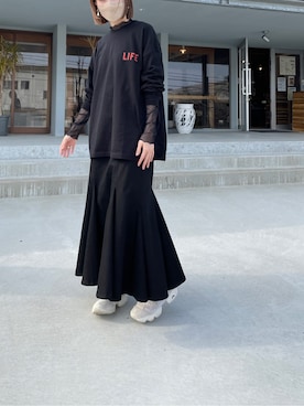 藤井さん（レディース・166cm）の春コーディネート