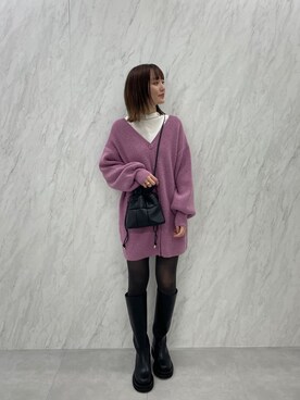 藤井さん(レディース・166cm)の秋コーディネート