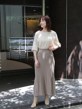 藤井さん（レディース・166cm）の夏コーディネート