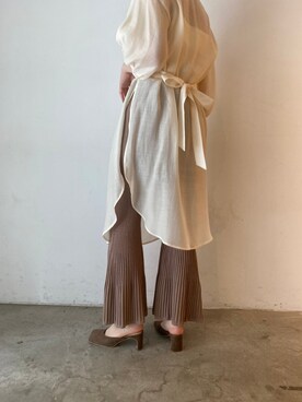 藤井さん（レディース・166cm）の秋コーディネート