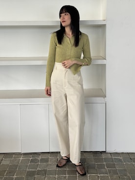 藤井さん（レディース・166cm）の冬コーディネート