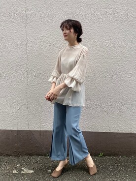 藤井さん（レディース・166cm）の冬コーディネート