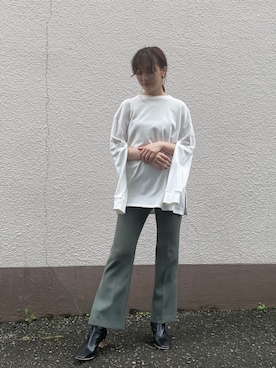 藤井さん（レディース・166cm）の夏コーディネート