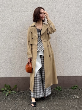 藤井さん（レディース・167cm）の冬コーディネート