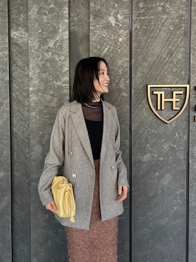 藤井さん(レディース・166cm)の秋コーディネート