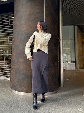 藤井さん（レディース・166cm）の秋コーディネート