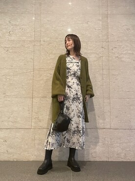 藤井さん(レディース・166cm)の秋コーディネート