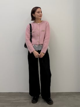 「LAGUNAMOON（ラグナムーン）のアイテム」を使った、藤井さん（レディース・167cm）の秋コーディネート