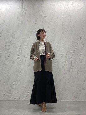 藤井さん(レディース・166cm)の秋コーディネート