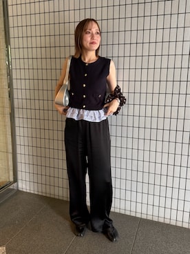 藤井さん(レディース・167cm)の夏コーディネート