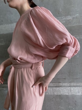 藤井さん（レディース・166cm）の春コーディネート