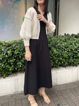 藤井さん(レディース・166cm)の冬コーディネート