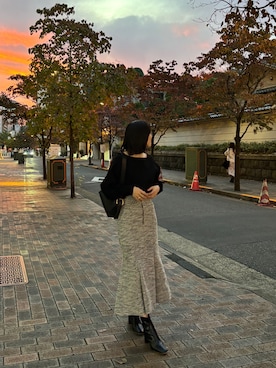 藤井さん（レディース・166cm）の秋コーディネート