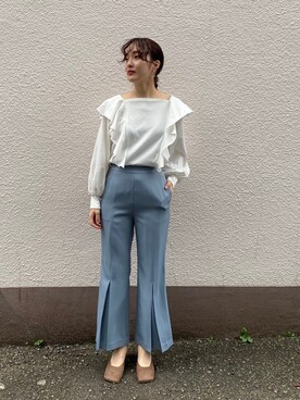 藤井さん（レディース・166cm）の冬コーディネート