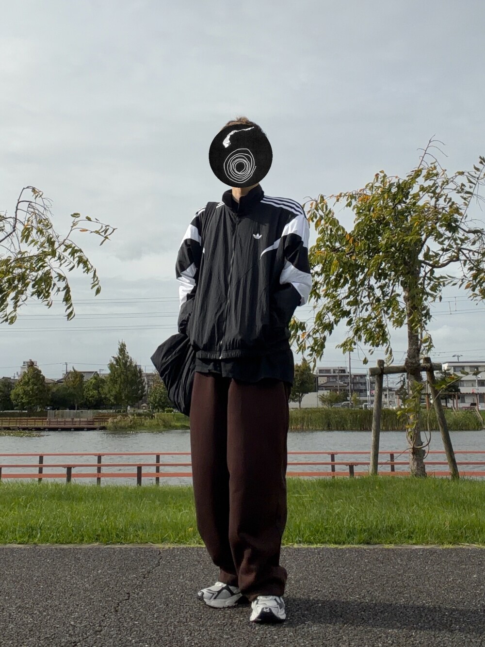 adidas アディダス REKIVE ナイロンジャケット パンツ セットアップ