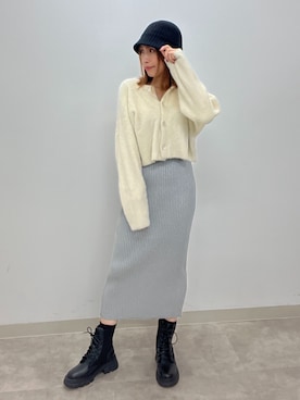 sakiさん（レディース・155cm）の冬コーディネート