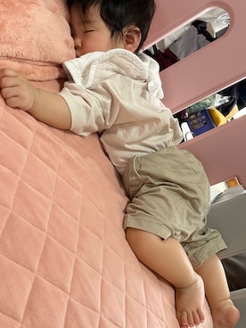 「DILASH（ディラッシュ）のアイテム」を使った、てっちゅうさん（キッズ・70cm）の夏コーディネート