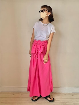 Yukina.さん（レディース・158cm）の夏コーディネート