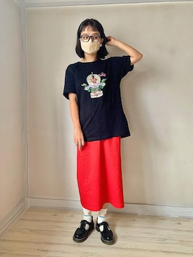 「アイテム（ドレスシューズ）」を使った、Yukina.さん（レディース・158cm）の夏コーディネート