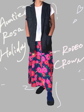 Yukina.さん(レディース・158cm)の夏コーディネート