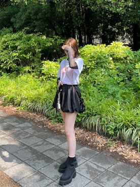 sa_yanさんの（Mardi Mercredi | マルディメクルディ）を使ったコーディネート